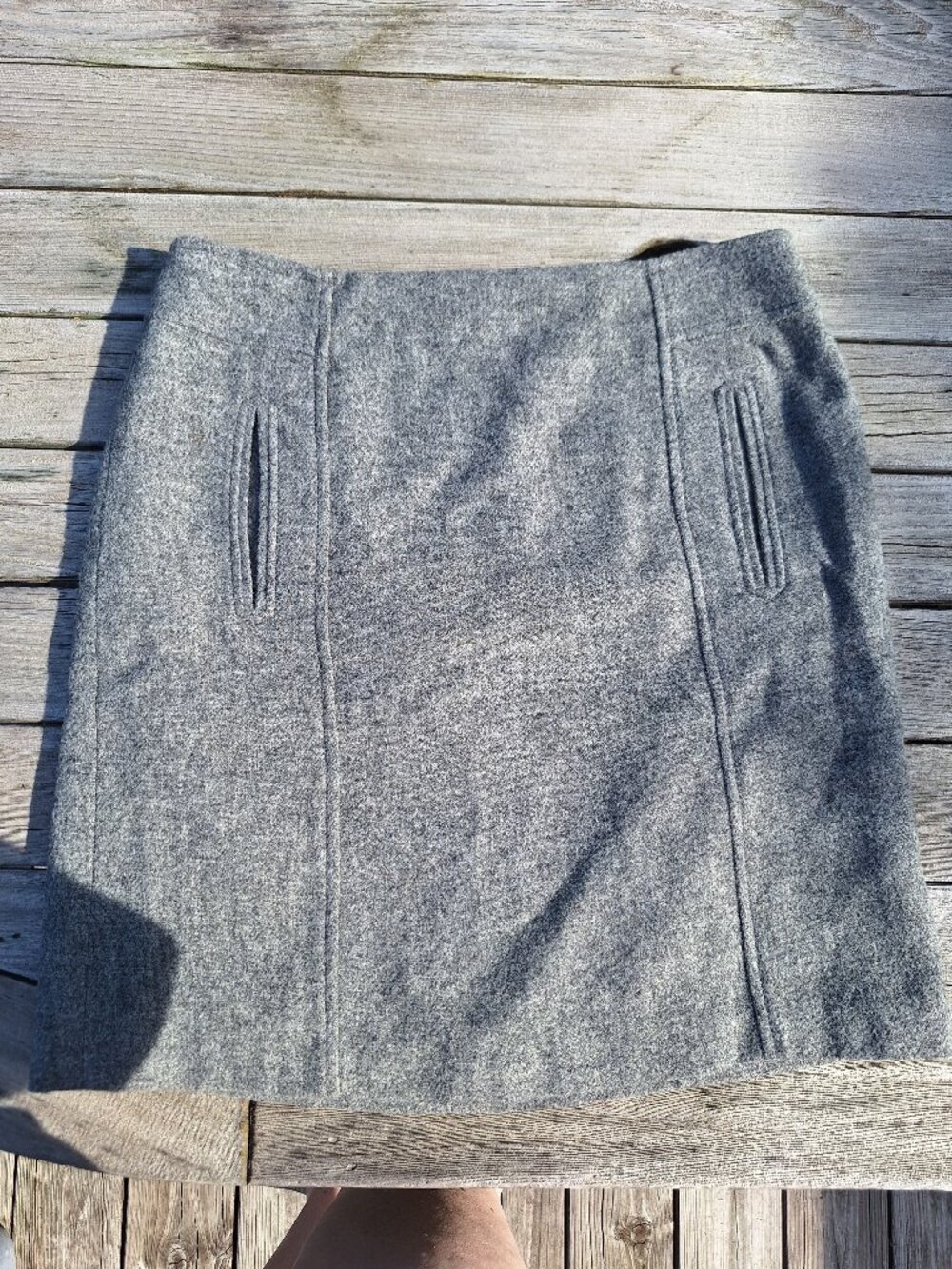 Talbots Wool Blend Pencil Skirt Sz 6 Petite